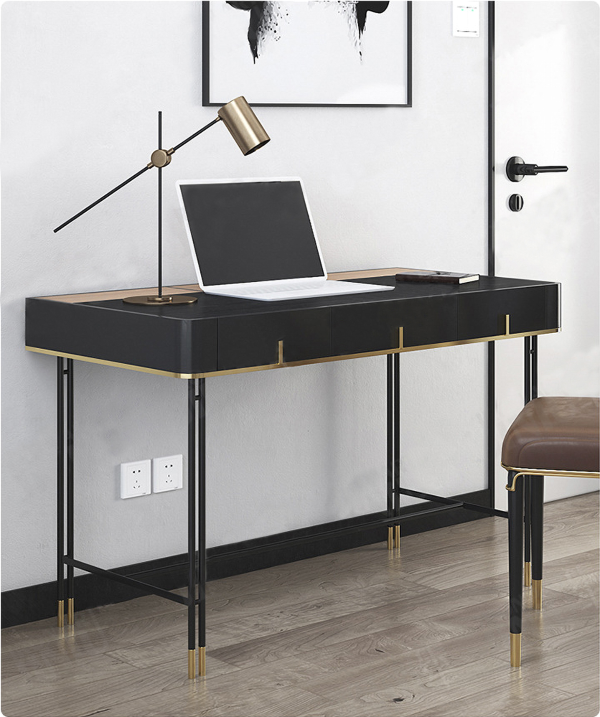Matorino -Vanity Desk with Drawers, Computer Desk, Modern Simple Home Office Desks, Makeup Dressing Table for Bedroom.