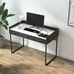 Matorino -Computer Desk with Drawers, Home Office Desk and Writing Desk, Gaming Desk, Work Desk, Study Desk for Bedroom.