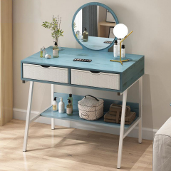 Matorino -Makeup Vanity Console Table with 2 Drawers for Bedroom, Small Computer Desk for Living Room, Home Office Desk for Writing Study.
