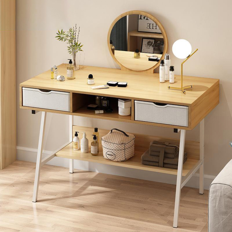 Matorino -Makeup Vanity Console Table with 2 Drawers for Bedroom, Small Computer Desk for Living Room, Home Office Desk for Writing Study.