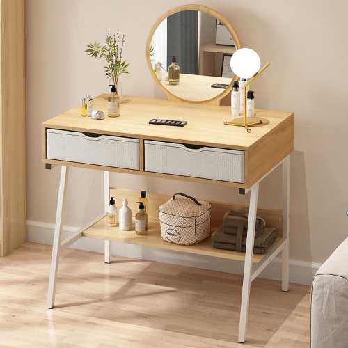 Matorino -Makeup Vanity Console Table with 2 Drawers for Bedroom, Small Computer Desk for Living Room, Home Office Desk for Writing Study.