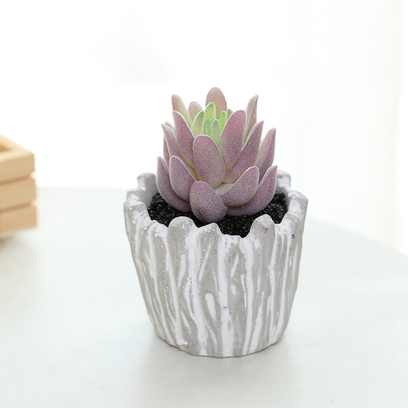 Matorino -Artificial Succulents Plants, Mini Assorted Green Faux Succulents in Pots, Small Plants with Pulp Potted for Home Office Living Room Table Desk Plants Decor.