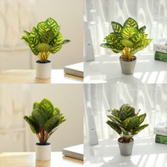 Matorino -Potted Fake Plants Artifical Snake Plant,Monstera Plant,Areca Palm and Bird of Paradise,Faux Desk Plants for Indoor Decoration, Perfect Housewarming Gift.