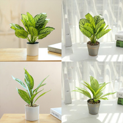 Matorino -Potted Fake Plants Artifical Snake Plant,Monstera Plant,Areca Palm and Bird of Paradise,Faux Desk Plants for Indoor Decoration, Perfect Housewarming Gift.