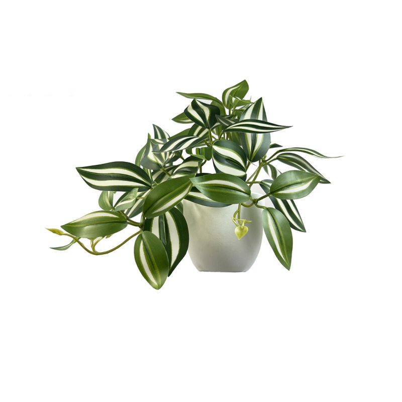 Matorino -Mini Fake Potted Artificial Plants, Faux Plants Indoor Farmhouse Greenery Decor for Shelf Bathroom Table Centerpiece Home Office Decoration.