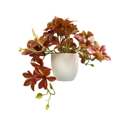Matorino -Faux Plants Indoor, Pothos Small Fake Plants for Home Decor, Indoor Fake Potted Plant, Artificial Plants for Living Room Shelf Home Office Decor.