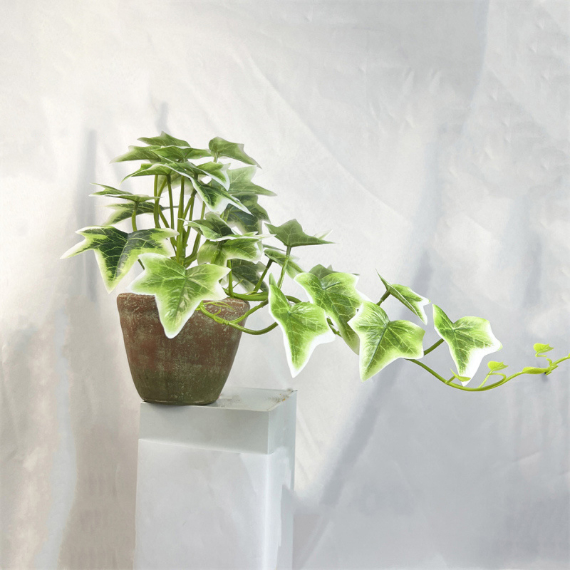 Matorino -Fake Plants, Small Artificial Plants with Plastic Pots, Fake Potted Desk Plants for Office Home Shelf Decor Indoor Outdoor.
