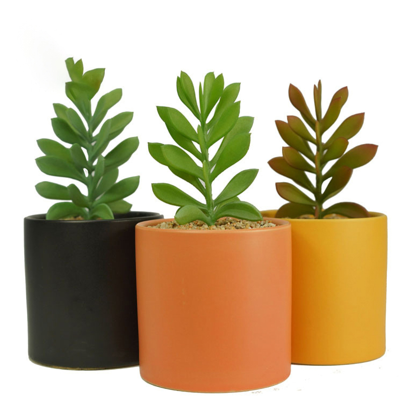 Matornio -Artificial Succulents, Premium Succulent Plants Artificial, Realistic Faux Succulents, Potted Textured Fake Succulents Decor for DIY, Fake Plants - Stylish Gifts for Christmas.