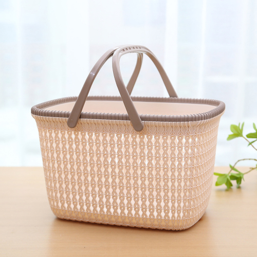 Matorino -Plastic Organizer Storage Baskets with Handles, Shower Caddy Bins Organizer for Bathroom and kitchen. Portable Shower Tote, Plastic Dorm College Shower Organizer Bucket.