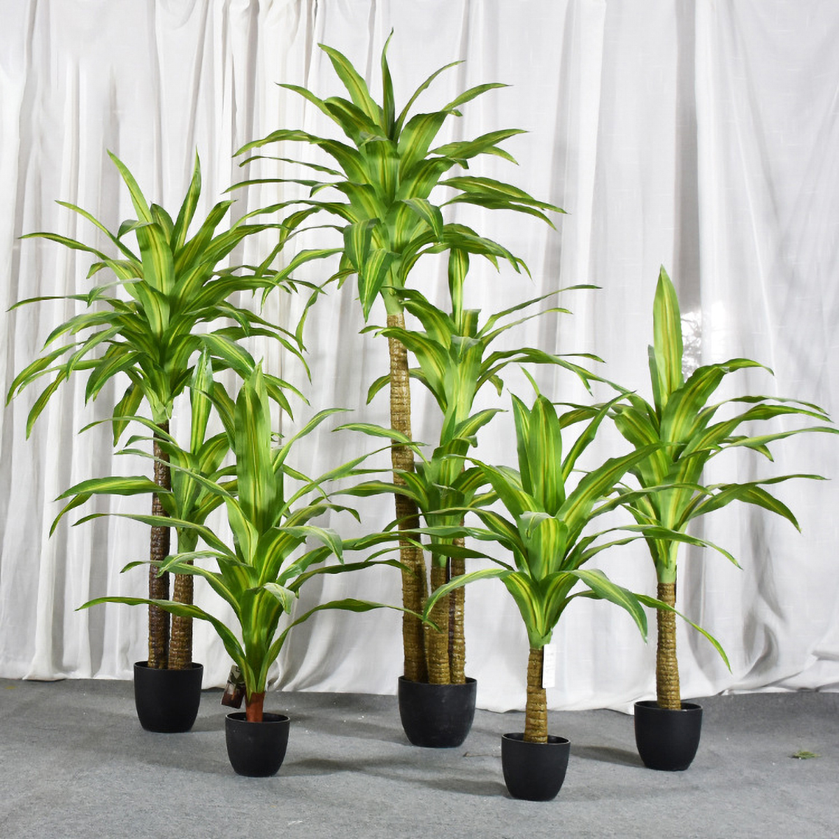 Matorino -Fake Plant with Pot, Desk Bamboo Leaf Plant, Artificial Potted Faux Plants for Office Desk. Artificial Palm Plant in White Pot, Real Touch Faux Tropical Palm Tree, Houseplant for Home Indoor Living Room Tabletop Balcony Decorations.