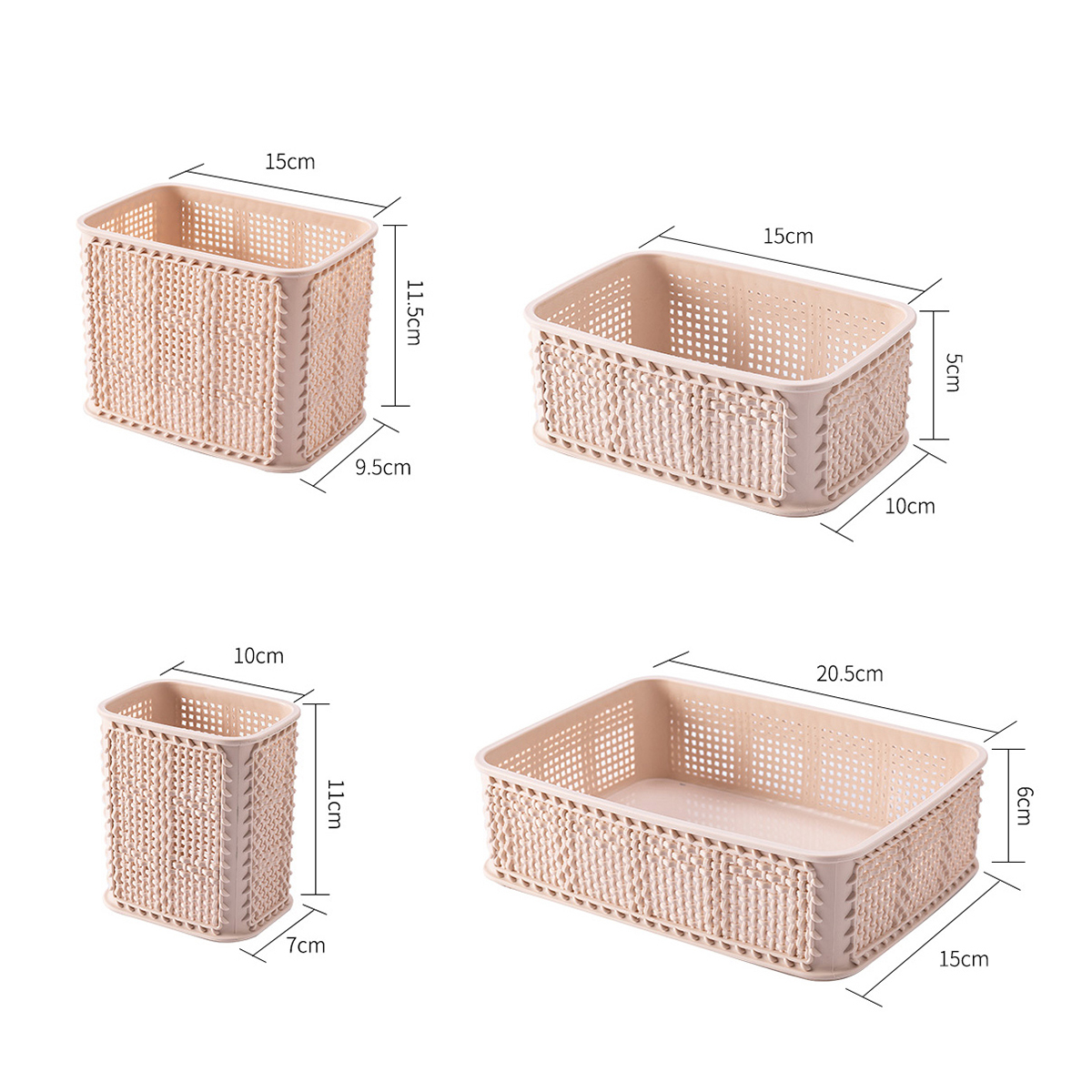 Matorino -Desk Organizer and Accessories, Basket for Small Accessories, Remote Control Holder, Plastic Organizer for Desktop Storage, Desk Organization for School, Home, Pen Holder.
