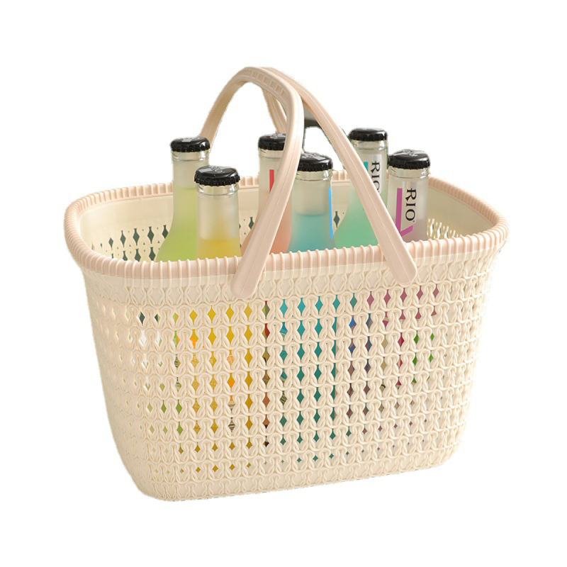 Matorino -Plastic Organizer Storage Baskets with Handles, Shower Caddy Bins Organizer for Bathroom and kitchen. Portable Shower Tote, Plastic Dorm College Shower Organizer Bucket.