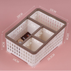 Matorino -Desk Organizer and Accessories, Organizer Box for Dressing Table, Vanity Countertop, Bathroom Counter. Plastic Makeup Organizer, Pen Holder for Desktop Storage, Desk Organization for School, Home, Office Supplies.