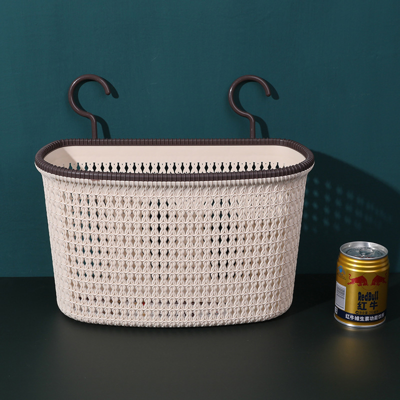 Matorino -Plastic Hanging Shower Caddy Basket,Connecting Organizer Storage Basket,with Hook,For Bathroom, Kitchen, Pantry, Balcony, Dorm Room for Clothes and Toys.