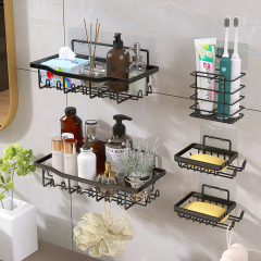 Matorino -Shower Caddy, Shower Organizer for Bathroom Storage&Kitchen, No Drilling, Large Capacity, Rustproof Stainless Steel Bathroom Organizer, Bathroom Shower Shelves for Inside Shower Rack.