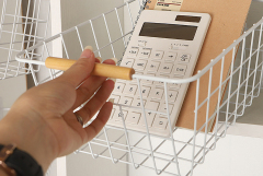 Matorino -Wire Storage Baskets for Organizing with Wood Handle, Pantry Organization Bins Cabinets - Metal Basket suitable for Kitchen, Laundry, Garage, Fridge, Bathroom Countertop Organizer.