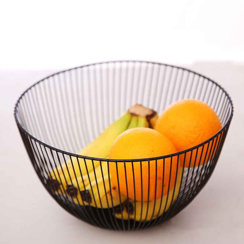 Matorino -Metal Wire Fruit Bowl, Iron Arts Fruit Storage Baskets for Kitchen Counter, Countertop, Home Decor, Table Centerpiece Decorative hold Vegetables, Bread, Snacks, Potpourris.