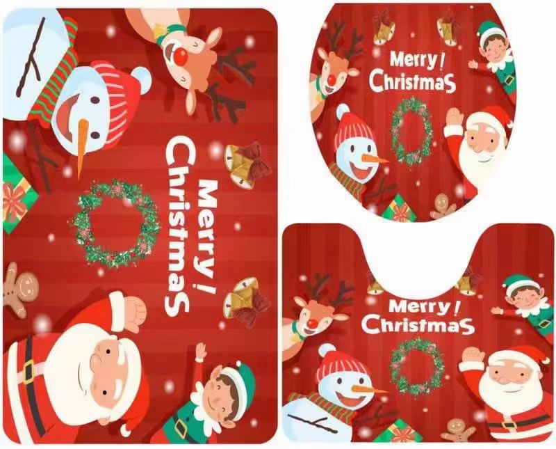 Matorino -Bathroom Rugs Bath Mat Set, Memory Foam Bath Mats for Bathroom - Non-Slip, PVC Backing Bath Rugs, Washable Bathroom Rug Mats - Dries Quickly, Soft Grey Bathroom Rug Set. Gifts for Christmas.