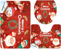Matorino -Bathroom Rugs Bath Mat Set, Memory Foam Bath Mats for Bathroom - Non-Slip, PVC Backing Bath Rugs, Washable Bathroom Rug Mats - Dries Quickly, Soft Grey Bathroom Rug Set. Gifts for Christmas.