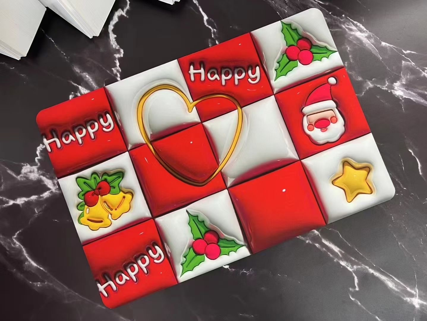 Matorino -Christmas Mats and Cute Mats, Memory Foam Bath Mat, Extra Soft Absorbent Bathroom Rugs, Non Slip Bath Rug for Shower Bathroom. Gifts for Christmas.