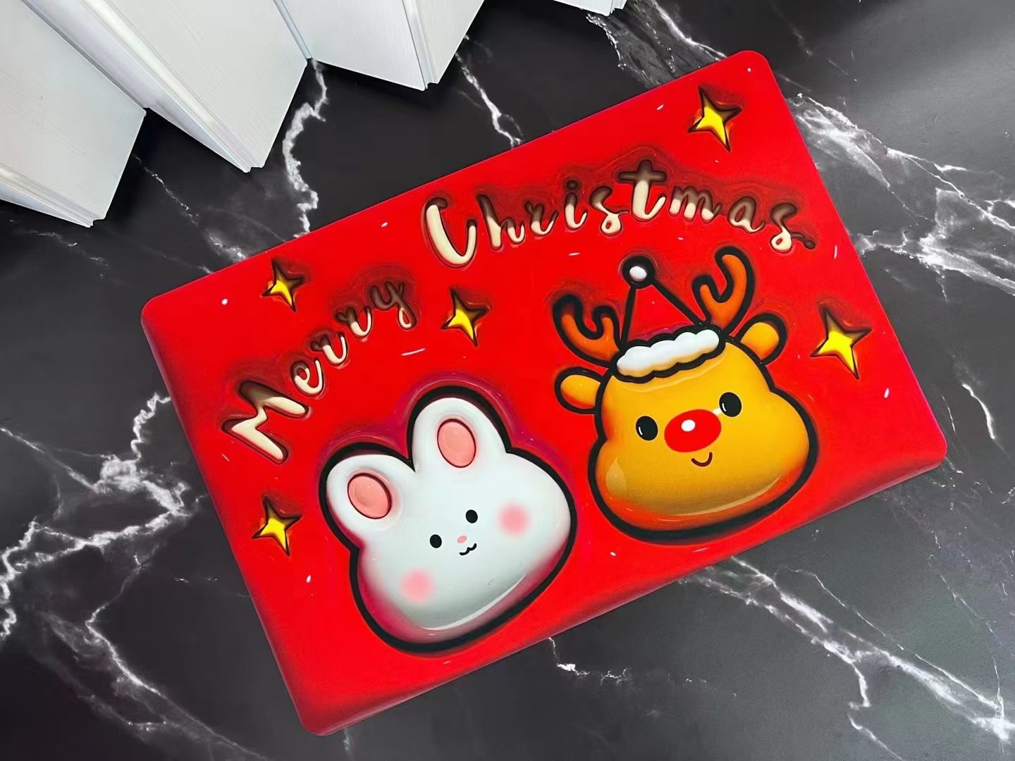 Matorino -Christmas Mats and Cute Mats, Memory Foam Bath Mat, Extra Soft Absorbent Bathroom Rugs, Non Slip Bath Rug for Shower Bathroom. Gifts for Christmas.