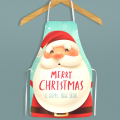 Matorino -Funny Christmas Baking Apron for Women Men Adjustable Kitchen Cooking Aprons, Cute Christmas Aprons Gift for Bakers Mom Wife Husband Sister, Tis The Season to Bake Cookies.