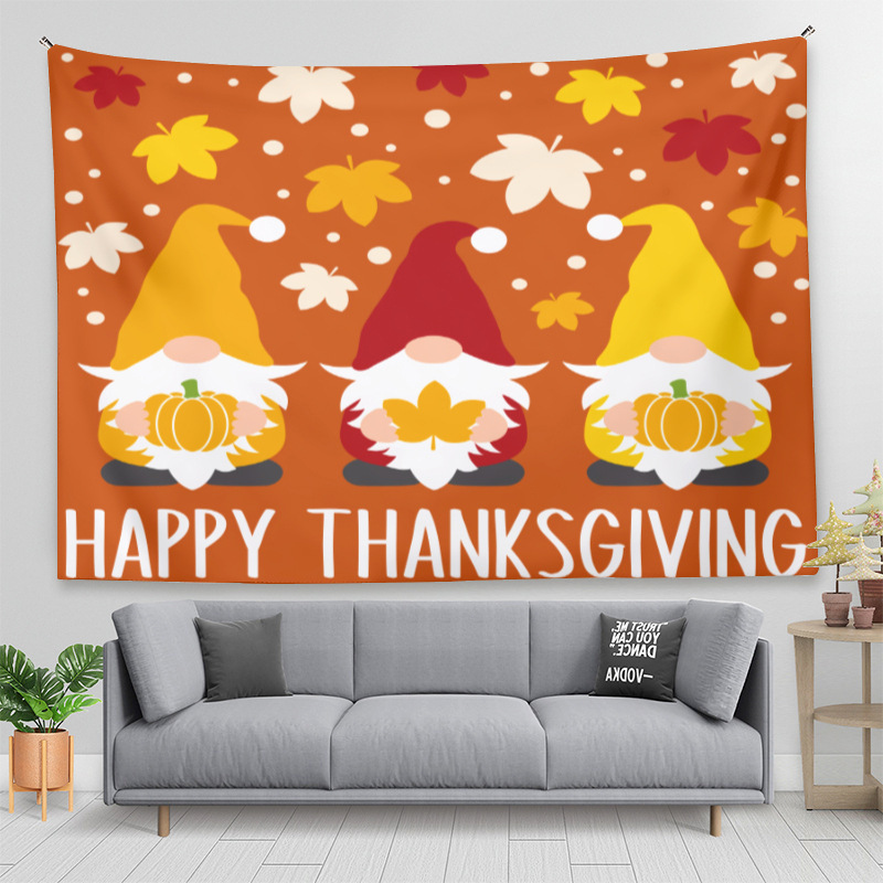 Matorino-Home Decor Thanksgiving Tapestry Fireplace, Thanksgiving Wall Tapestry Tree Stocking Gift Box Tapestry Wall Hanging for Party Livingroom Bedroom,Gifts for Thanksgivingday. Thanksgivingday,walldecor,Tapestry,livingroomdecor,giftsforThanksgivingday