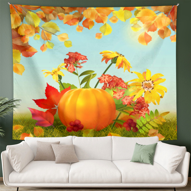 Matorino-Home Decor Thanksgiving Tapestry Fireplace, Thanksgiving Wall Tapestry Tree Stocking Gift Box Tapestry Wall Hanging for Party Livingroom Bedroom,Gifts for Thanksgivingday. Thanksgivingday,walldecor,Tapestry,livingroomdecor,giftsforThanksgivingday