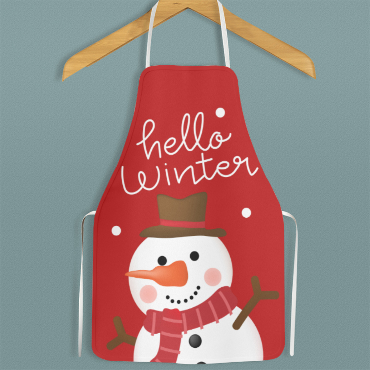 Matorino -Funny Christmas Baking Apron for Women Men Adjustable Kitchen Cooking Aprons, Cute Christmas Aprons Gift for Bakers Mom Wife Husband Sister, Tis The Season to Bake Cookies.