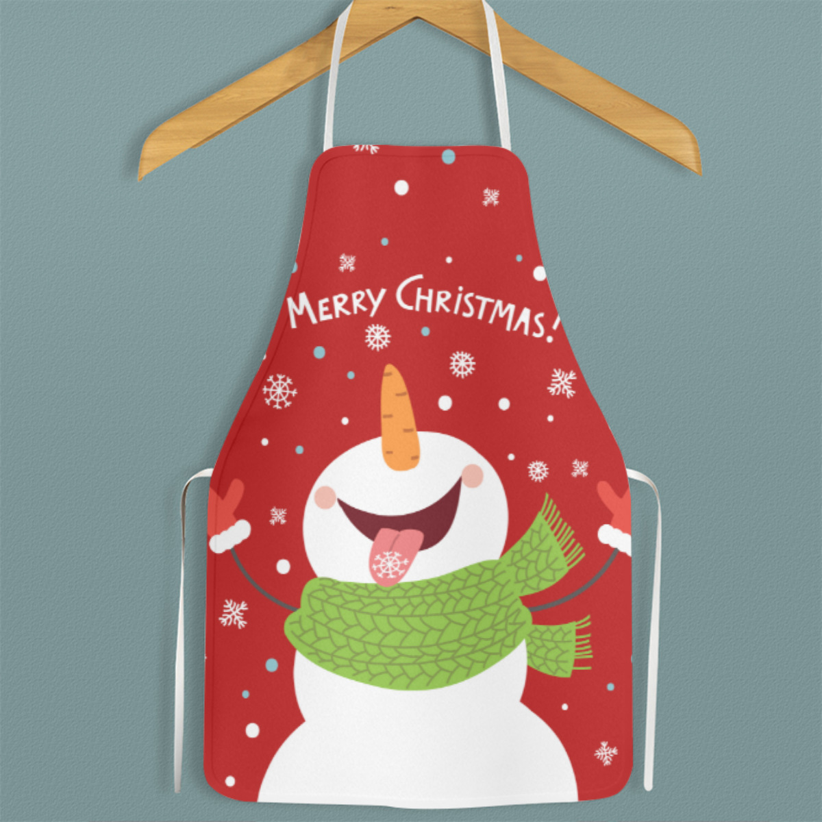Matorino -Funny Christmas Baking Apron for Women Men Adjustable Kitchen Cooking Aprons, Cute Christmas Aprons Gift for Bakers Mom Wife Husband Sister, Tis The Season to Bake Cookies.