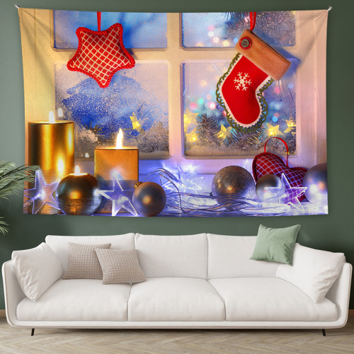 Matorino-Home Decor Thanksgiving Tapestry Fireplace, Thanksgiving Wall Tapestry Tree Stocking Gift Box Tapestry Wall Hanging for Party Livingroom Bedroom,Gifts for Thanksgivingday. Thanksgivingday,walldecor,Tapestry,livingroomdecor,giftsforThanksgivingday