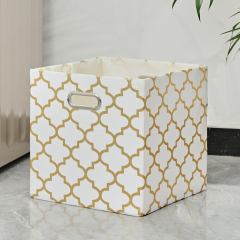 Matorino -Foldable Storage Cubes Bins , Fabric Storage Box Cubes Organizer Baskets with Dual Handles for Home Organizer