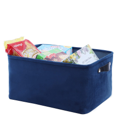 Matorino -Fabric Cloth Bins for Shelves, Organizing Closet Shelf Nursery Toy Decorative Closet, Organizer Bins with Handles, Baby Cloth Nursery Fabric Bulk decorative