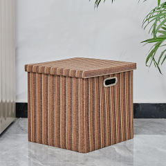 Matorino -Storage Cube Baskets Container Organizers with Removable Lids for Bedroom,Office Closet,Office,Living Room,Organizer BinsBaby Cloth Nursery Fabric Bulk decorative storagebox