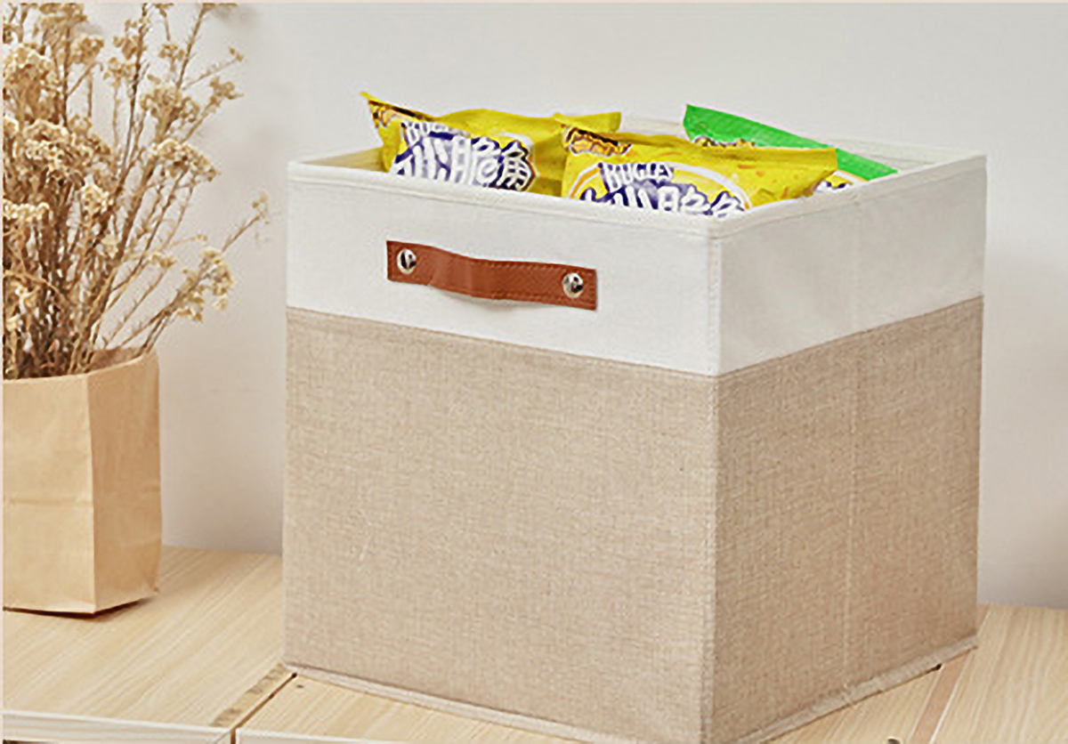 Matorino -Storage Cube Baskets Container Organizers with Removable Lids for Bedroom,Office Closet,Office,Living Room,Organizer BinsBaby Cloth Nursery Fabric Bulk Decorative Storagebox