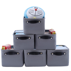 Matorino -Fabric Cloth Bins for Shelves, Organizing Closet Shelf Nursery Toy Decorative Closet, Organizer Bins with Handles, Baby Cloth Nursery Fabric Bulk decorative