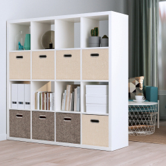 Matorino -Foldable Fabric Storage Baskets Drawer, Organizer for Shelves Nursery Closet Bedroom Clothes Storage Bins