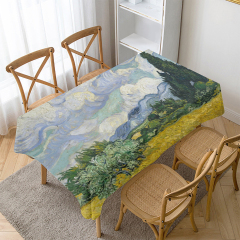 Matorino -Tablecloth for Christmas Pattern, Rectangular Tablecloth Water Resistance Antiwrinkle Spillproof, Soft Jacquard Table Cloth for Dining Room, Buffet Banquet Parties and Holiday Dinners.