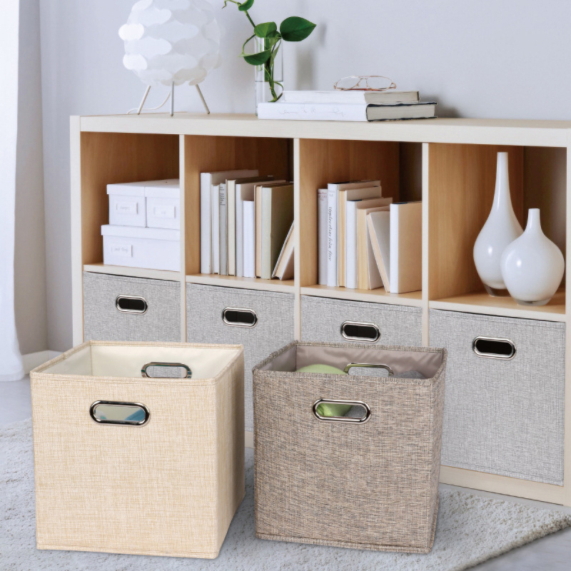 Matorino -Foldable Fabric Storage Baskets Drawer, Organizer for Shelves Nursery Closet Bedroom Clothes Storage Bins