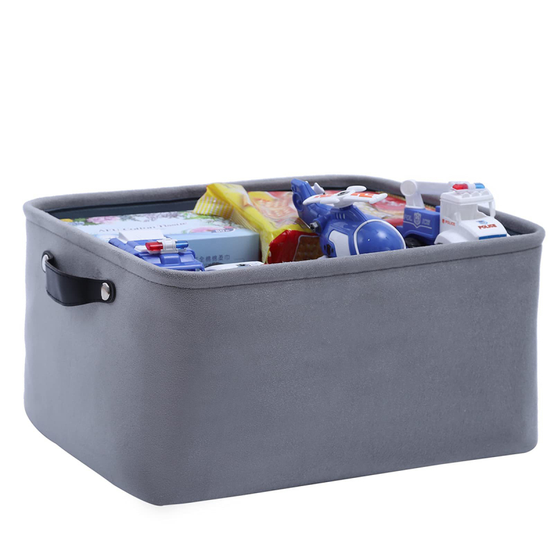 Matorino -Fabric Cloth Bins for Shelves, Organizing Closet Shelf Nursery Toy Decorative Closet, Organizer Bins with Handles, Baby Cloth Nursery Fabric Bulk decorative