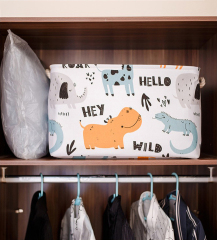 Matorino -Fabric Storage Bins for Organizing, Foldable Closet Storage Boxes for Shelves, Clothes Baskets with Cotton Rope Handles