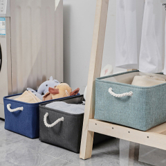 Matorino -Foldable Different Size Storage Bins Fabric Toy Box/Chest/Organizer for Kids Nursery, Non Woven Fabric and Cardboard Kids Storage Bin Fabric Boxes for Storage Toy Storage Organizer