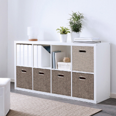 Matorino -Foldable Fabric Storage Baskets Drawer, Organizer for Shelves Nursery Closet Bedroom Clothes Storage Bins