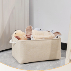 Matorino -Foldable Different Size Storage Bins Fabric Toy Box/Chest/Organizer for Kids Nursery, Non Woven Fabric and Cardboard Kids Storage Bin Fabric Boxes for Storage Toy Storage Organizer