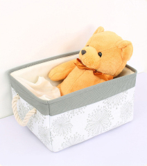 Matorino -Fabric Storage Bins for Organizing, Foldable Closet Storage Boxes for Shelves, Clothes Baskets with Cotton Rope Handles
