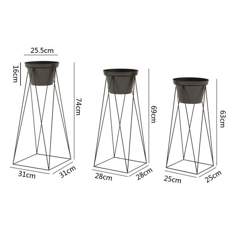 Matorino -Metal Plant Shelf, Plant Stand for Indoor Plants Multiple, Large Plant Rack Display Shelves, Corner Plant Holder for Living Room, Patio.