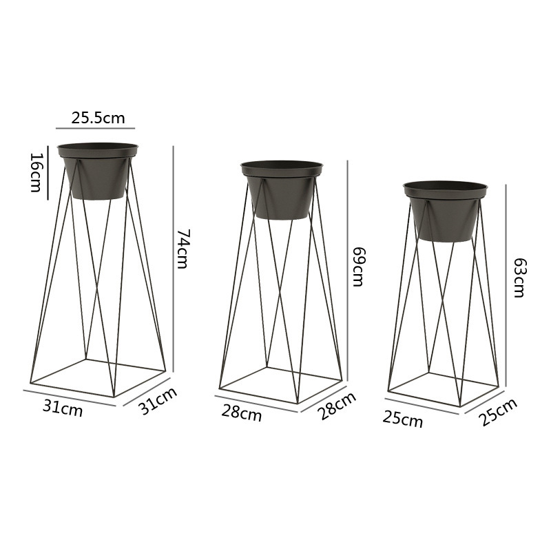 Matorino -Metal Plant Shelf, Plant Stand for Indoor Plants Multiple, Large Plant Rack Display Shelves, Corner Plant Holder for Living Room, Patio.