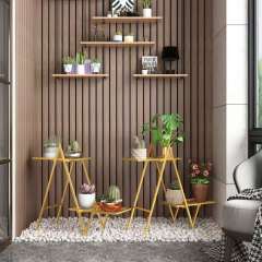 Matorino -2 Tier Plant Stand, Tall Metal Shelf Holder for Indoor, Outdoor Display Rack Flower Pot Stand for Corner Living Room Balcony Garden Patio.