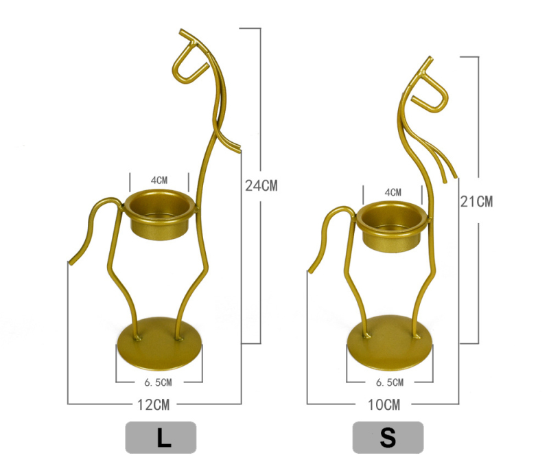 Matorino -Candle Holders for Tables, Candlestick Holders, Metal Candle Stand, Wire Candle Holders Decorative Fits Led Candle and Oil Candle for Home Decor, Wedding, Living Room, Dinning, Party.