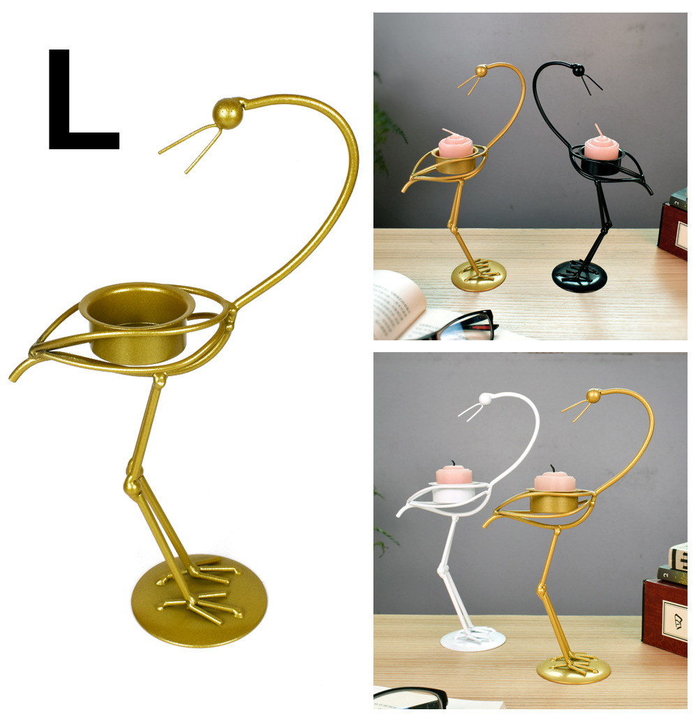 Matorino -Candle Holders for Tables, Tealight Candle Holders with Cups, Wedding Reception Decor for Table Centerpiece, Metal Iron Wire Tea Light Candlestick Holder for Pillar Candles and LED Candle.